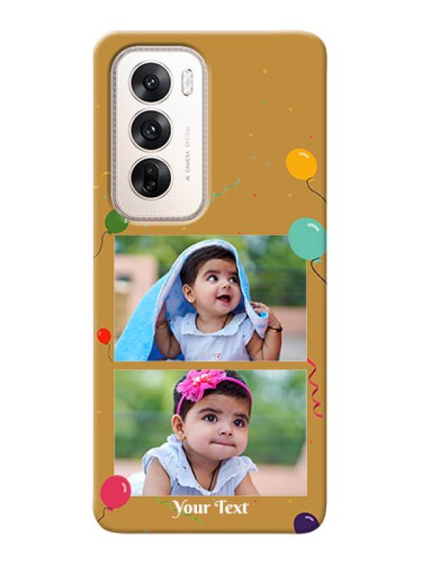 Custom Oppo Reno 12 5G Phone Covers: Image Holder with Birthday Celebrations Design