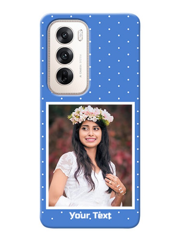 Custom Oppo Reno 12 5G Personalised Phone Cases: polka dots design