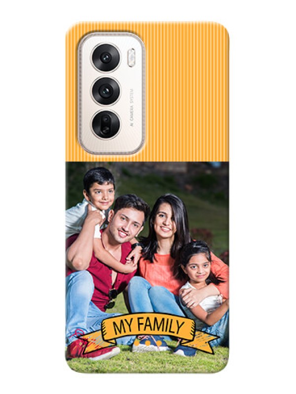 Custom Oppo Reno 12 5G Personalized Mobile Cases: My Family Design