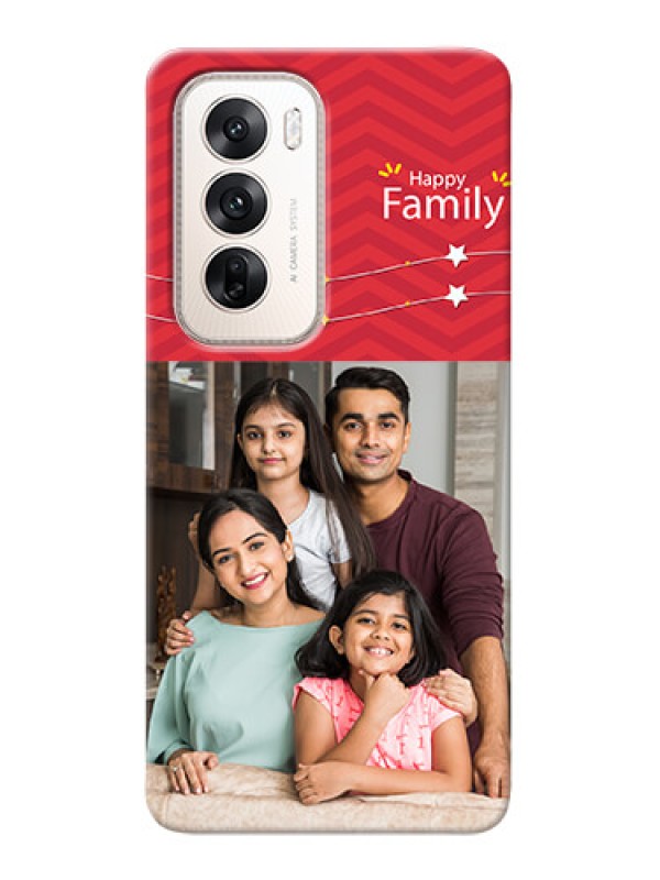 Custom Oppo Reno 12 5G customized phone cases: Happy Family Design