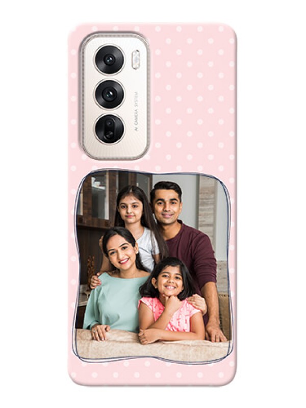 Custom Oppo Reno 12 5G Personalized Phone Cases: Family with Dots Design