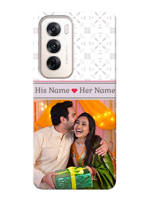 Custom Oppo Reno 12 5G Phone Cases with Photo and Ethnic Design