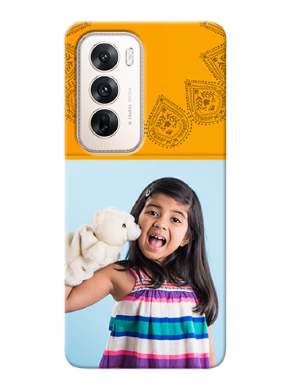 Custom Oppo Reno 12 5G custom mobile back covers: Photo Wedding Design