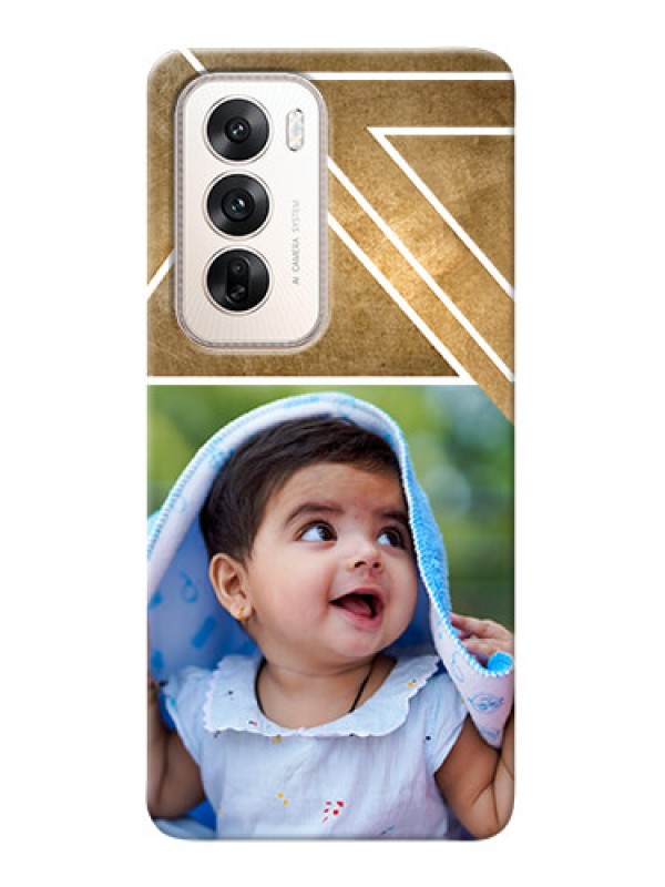 Custom Oppo Reno 12 5G mobile phone cases: Gradient Abstract Texture Design