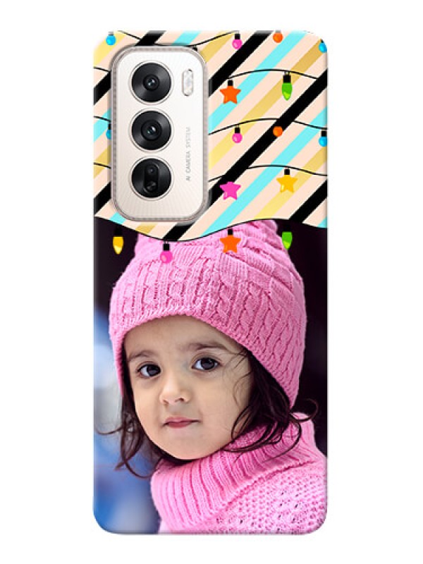 Custom Oppo Reno 12 5G Personalized Mobile Covers: Lights Hanging Design