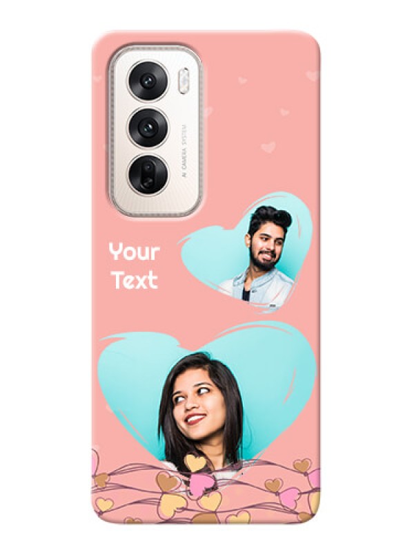 Custom Oppo Reno 12 5G customized phone cases: Love Doodle Design