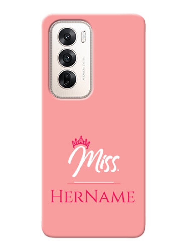 Custom Oppo Reno 12 5G Custom Phone Case Mrs with Name