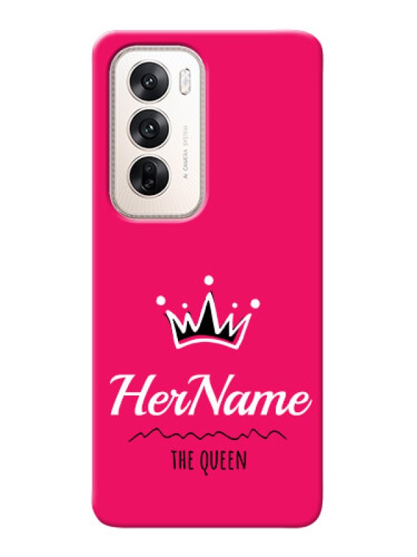 Custom Oppo Reno 12 5G Queen Phone Case with Name