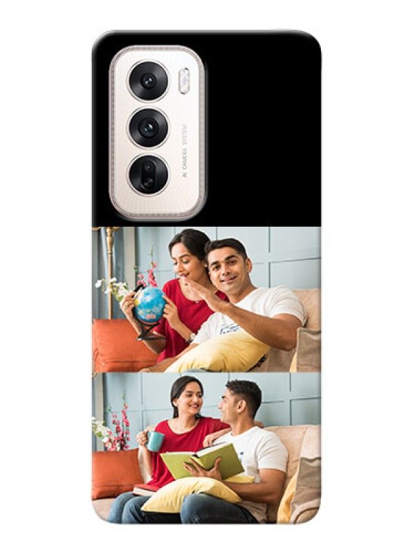 Custom Oppo Reno 12 5G 2 Images on Phone Cover