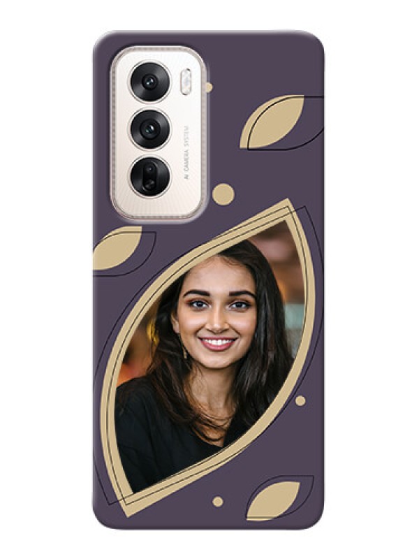 Custom Oppo Reno 12 5G Custom Mobile Case with Falling Leaf Design