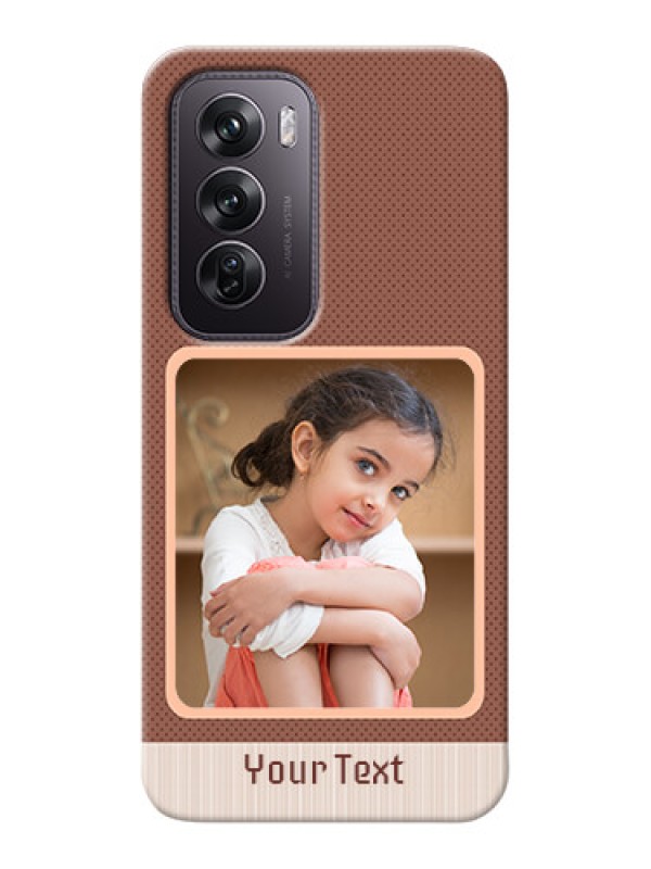 Custom Oppo Reno 12 Pro 5G Phone Covers: Simple Pic Upload Design