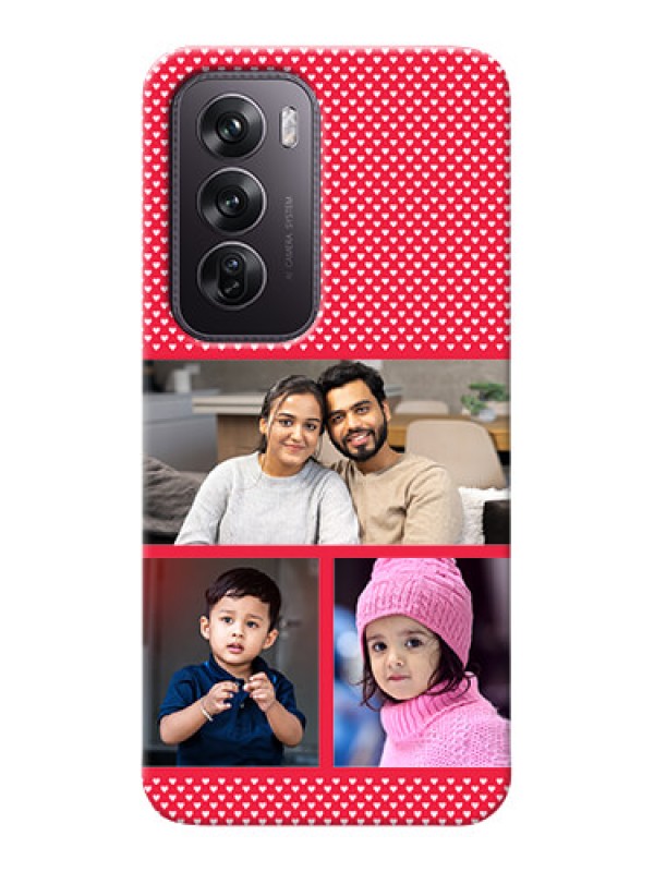 Custom Oppo Reno 12 Pro 5G mobile back covers online: Bulk Pic Upload Design