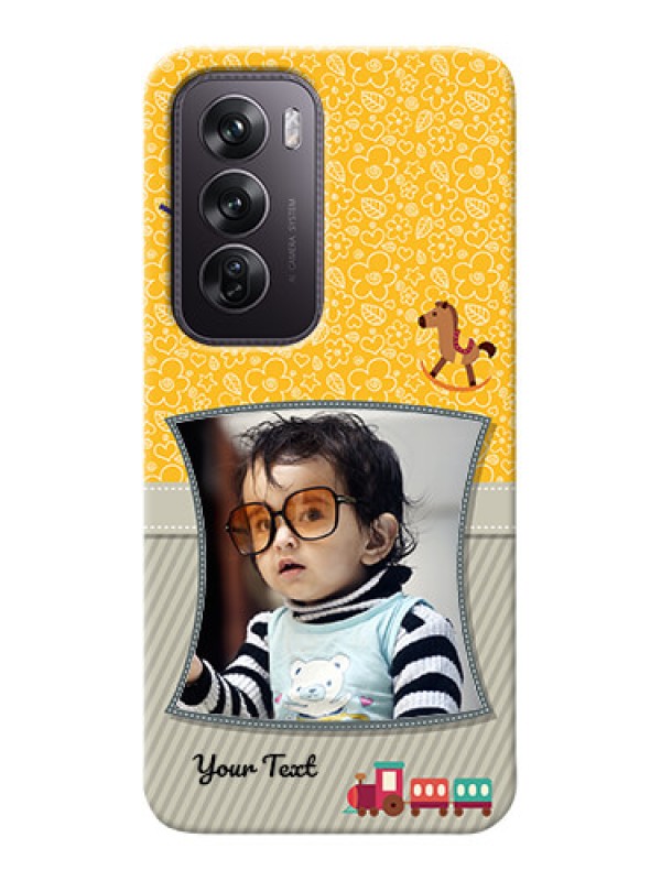 Custom Oppo Reno 12 Pro 5G Mobile Cases Online: Baby Picture Upload Design