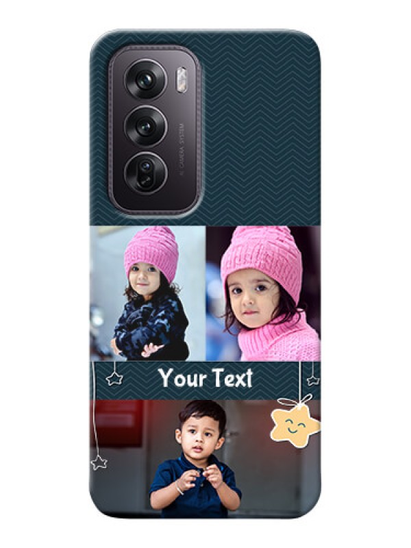 Custom Oppo Reno 12 Pro 5G Mobile Back Covers Online: Hanging Stars Design