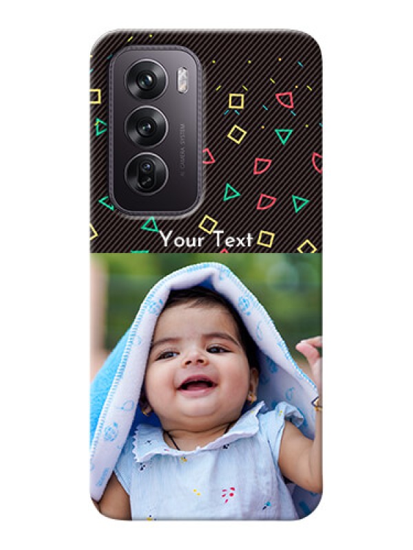 Custom Oppo Reno 12 Pro 5G custom mobile cases with confetti birthday design