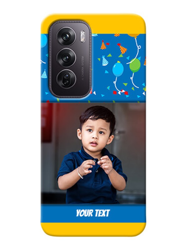 Custom Oppo Reno 12 Pro 5G Mobile Back Covers Online: Birthday Wishes Design