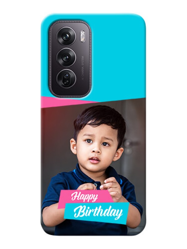 Custom Oppo Reno 12 Pro 5G Mobile Covers: Image Holder with 2 Color Design