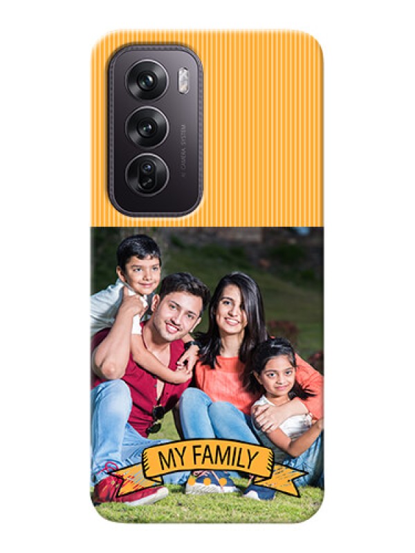 Custom Oppo Reno 12 Pro 5G Personalized Mobile Cases: My Family Design