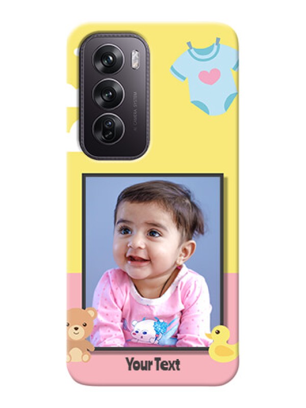 Custom Oppo Reno 12 Pro 5G Back Covers: Kids 2 Color Design