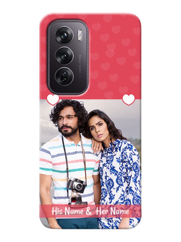 Custom Oppo Reno 12 Pro 5G Mobile Cases: Simple Love Design