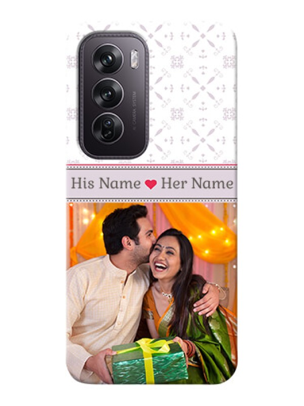 Custom Oppo Reno 12 Pro 5G Phone Cases with Photo and Ethnic Design