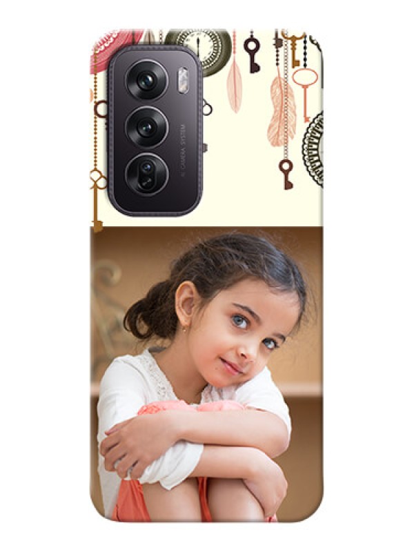 Custom Oppo Reno 12 Pro 5G Phone Back Covers: Boho Style Design