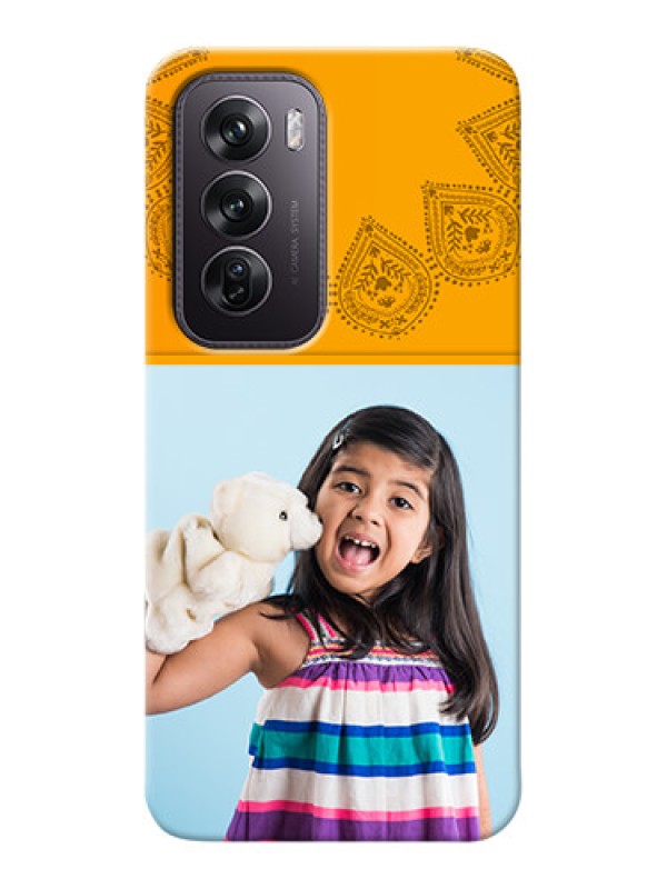 Custom Oppo Reno 12 Pro 5G custom mobile back covers: Photo Wedding Design