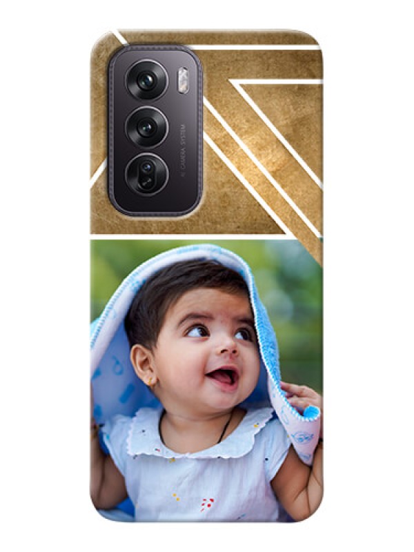 Custom Oppo Reno 12 Pro 5G mobile phone cases: Gradient Abstract Texture Design