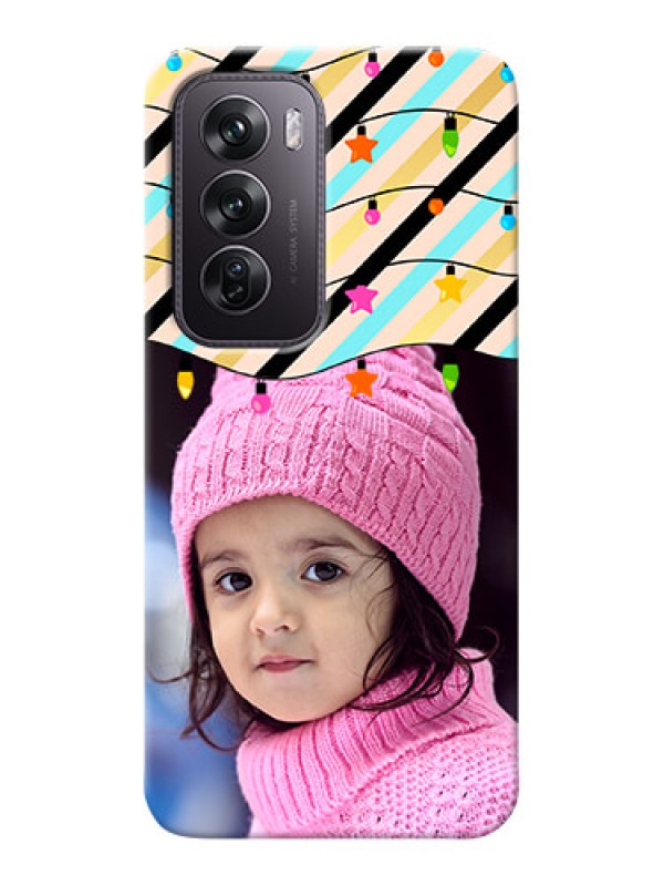 Custom Oppo Reno 12 Pro 5G Personalized Mobile Covers: Lights Hanging Design