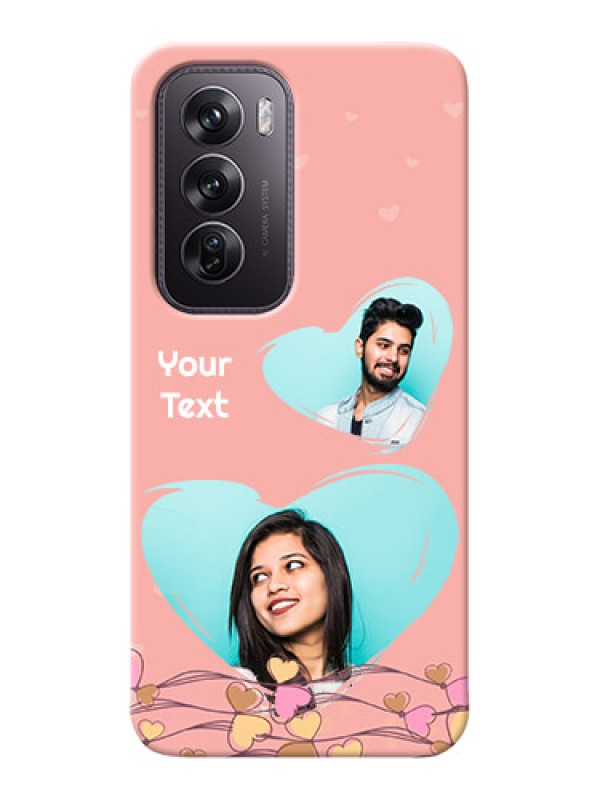 Custom Oppo Reno 12 Pro 5G customized phone cases: Love Doodle Design