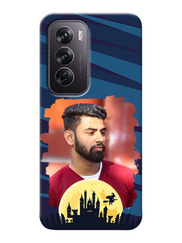 Custom Oppo Reno 12 Pro 5G Back Covers: Halloween Witch Design