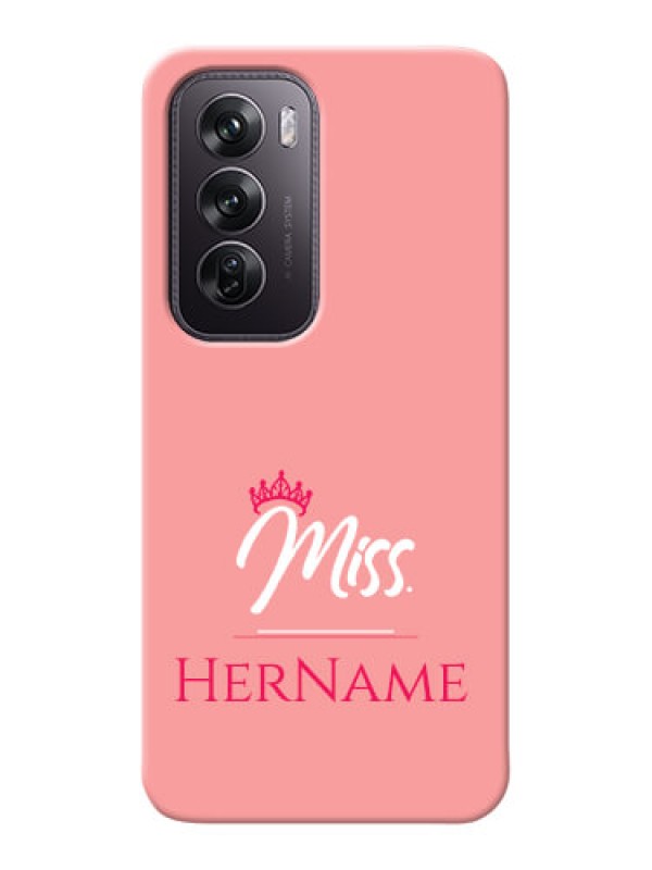 Custom Oppo Reno 12 Pro 5G Custom Phone Case Mrs with Name