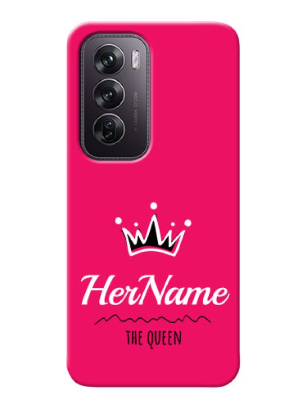 Custom Oppo Reno 12 Pro 5G Queen Phone Case with Name