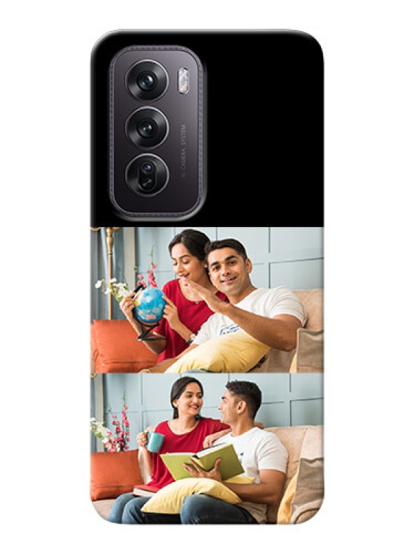 Custom Oppo Reno 12 Pro 5G 2 Images on Phone Cover