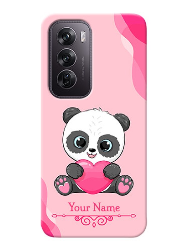 Custom Oppo Reno 12 Pro 5G Custom Mobile Case with Cute Panda Design