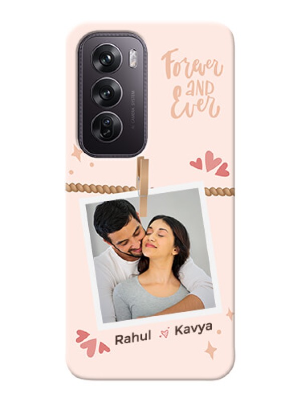 Custom Oppo Reno 12 Pro 5G Custom Phone Case with Forever and ever love Design