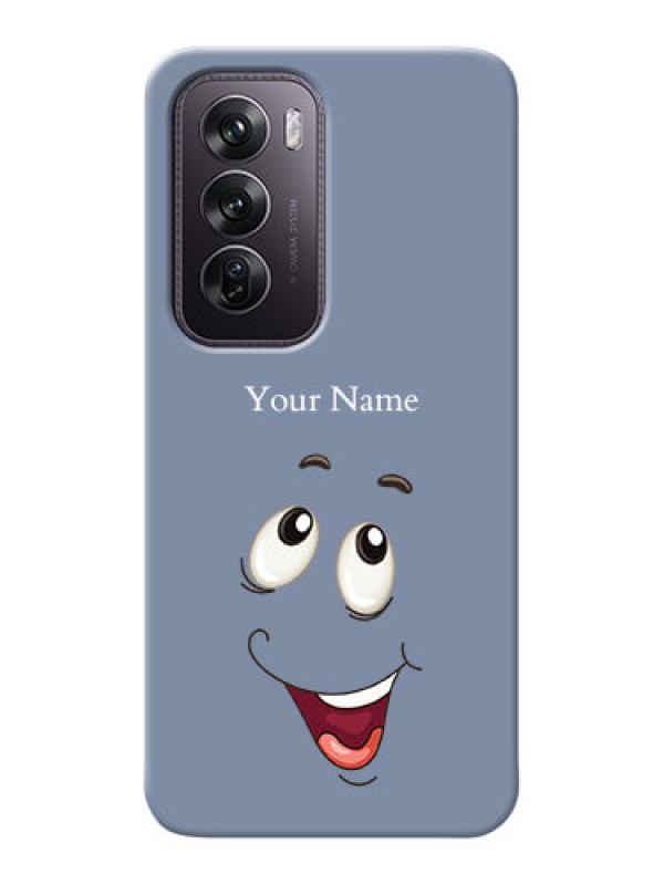 Custom Oppo Reno 12 Pro 5G Photo Printing on Case with Laughing Cartoon Face Design