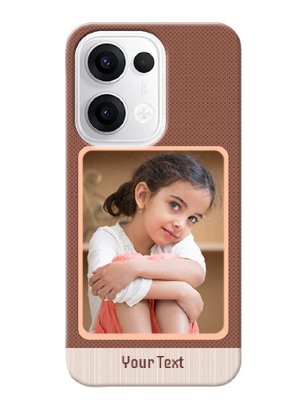 Custom Oppo Reno 13 5G Custom Hard Phone Case - Simple Pic Upload Design