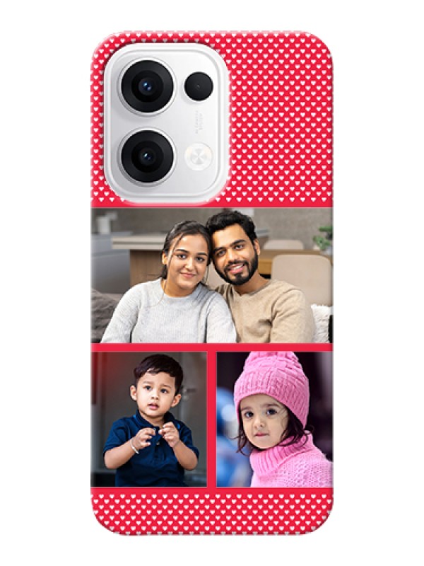 Custom Oppo Reno 13 5G Custom Hard Phone Case - Bulk Photo Upload Design