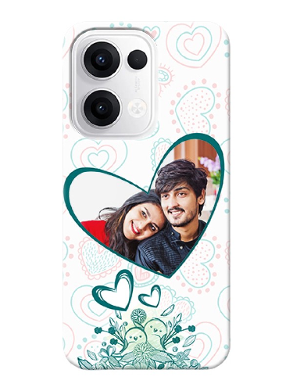 Custom Oppo Reno 13 5G Custom Hard Phone Case - Premium Couple Design