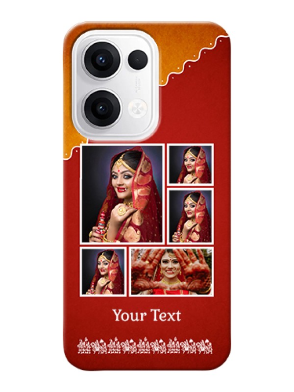 Custom Oppo Reno 13 5G Custom Hard Phone Case - Wedding Pic Upload Design