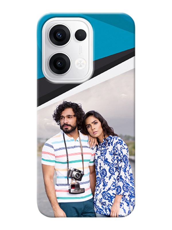 Custom Oppo Reno 13 5G Custom Hard Phone Case - Simple Pattern Photo Upload Design