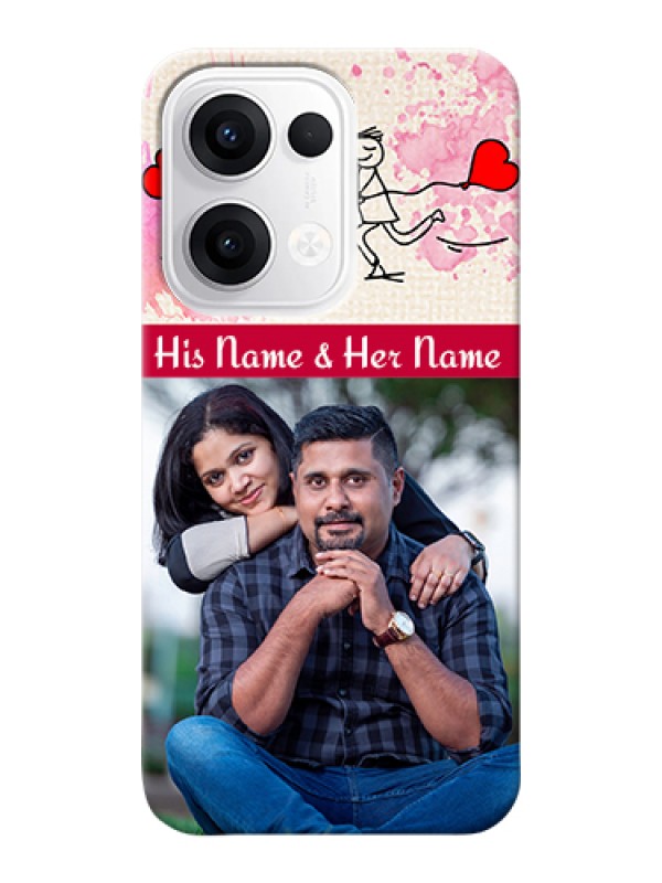 Custom Oppo Reno 13 5G Custom Hard Phone Case - You And Me Case Design