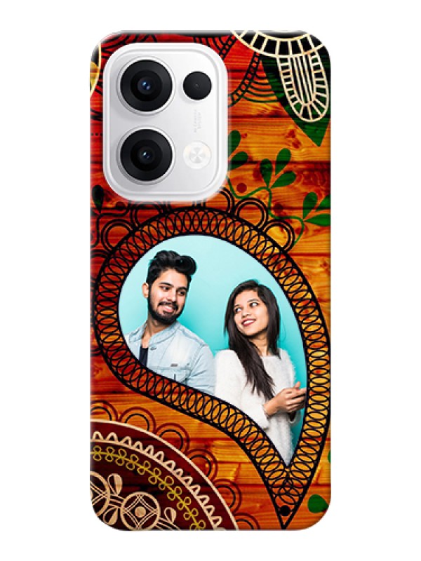 Custom Oppo Reno 13 5G Custom Hard Phone Case - Abstract Colorful Design