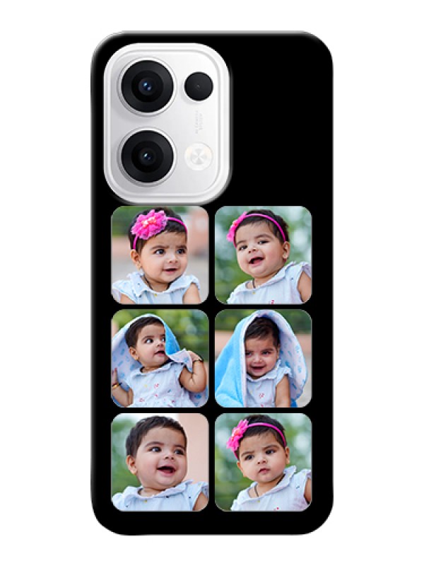 Custom Oppo Reno 13 5G Custom Hard Phone Case - Multiple Pictures Design