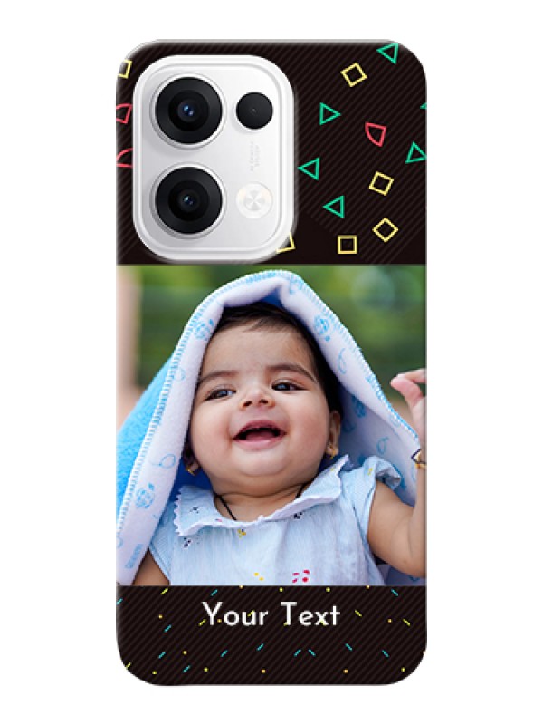 Custom Oppo Reno 13 5G Custom Hard Phone Case - With Confetti Birthday Design