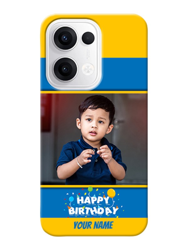 Custom Oppo Reno 13 5G Custom Hard Phone Case - Birthday Wishes Design