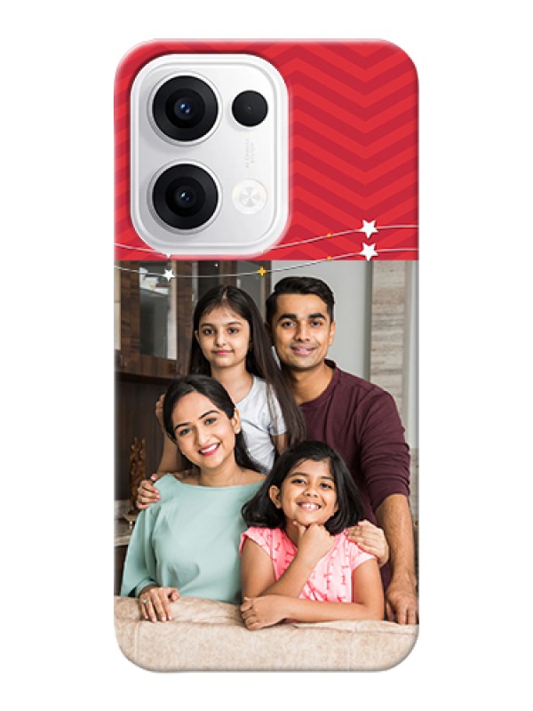 Custom Oppo Reno 13 5G Custom Hard Phone Case - Happy Family Design