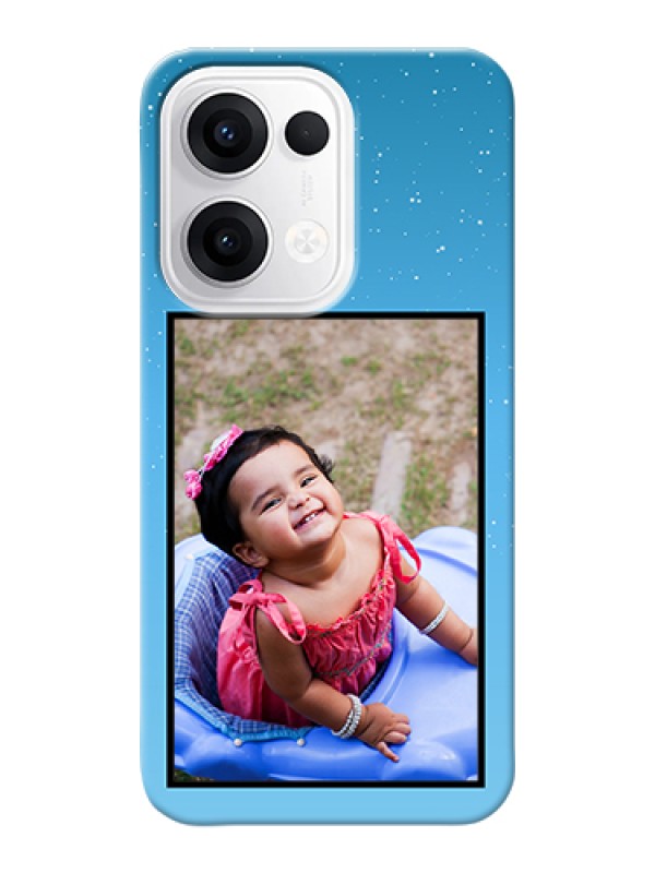 Custom Oppo Reno 13 5G Custom Hard Phone Case - Wave Pattern Colorful Design