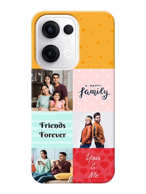 Custom Oppo Reno 13 5G Custom Hard Phone Case - Images With Quotes Design